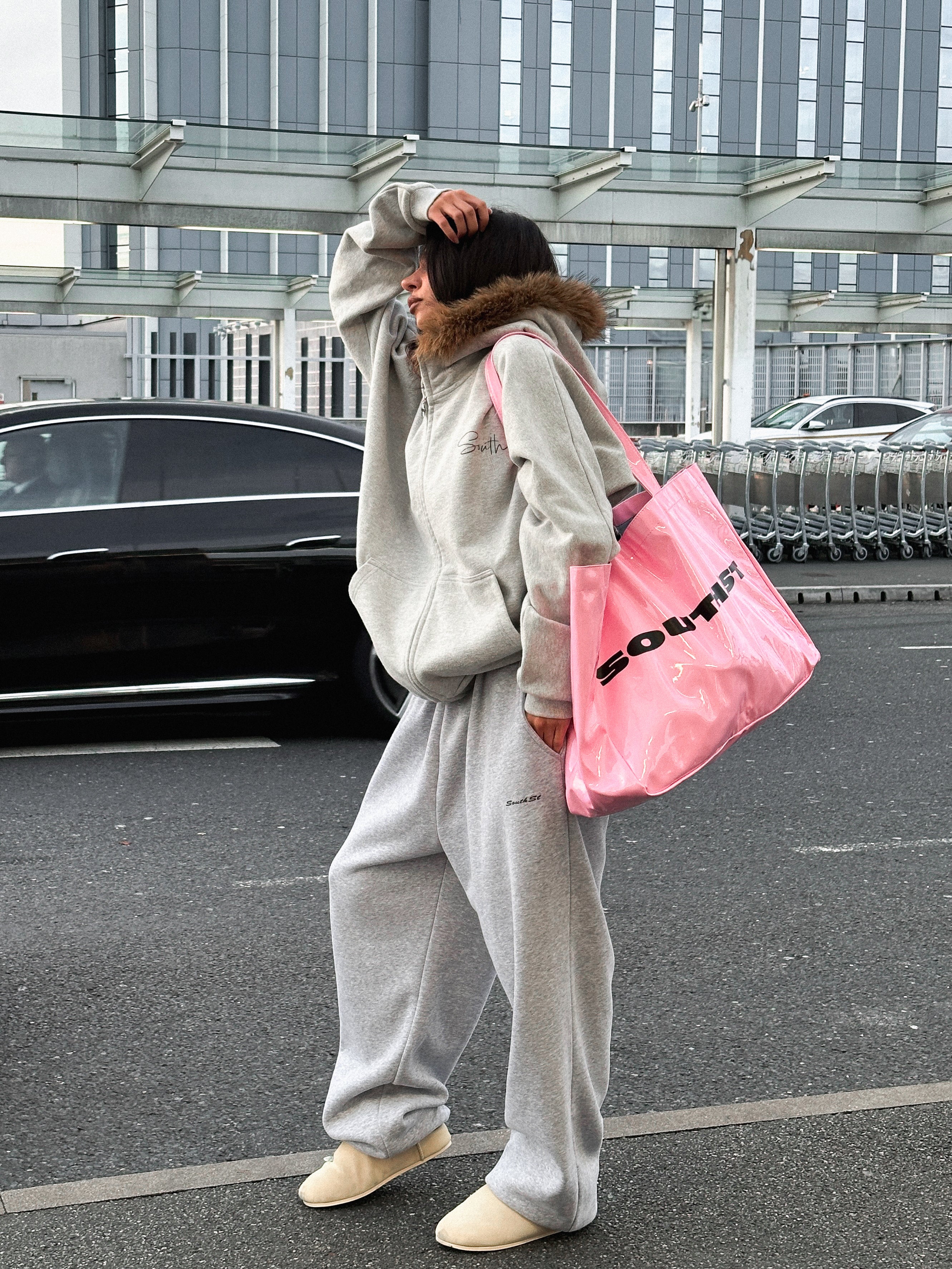 SST DOUBLE ZIP FUR TRIM HOODY - Image 5